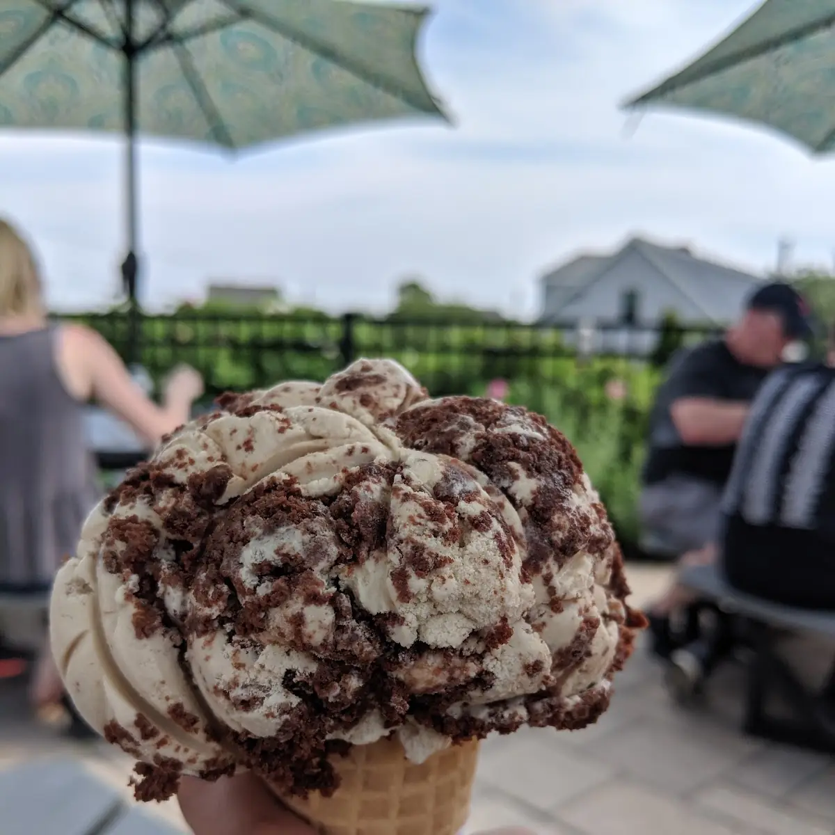 Dipped Waffle Cone