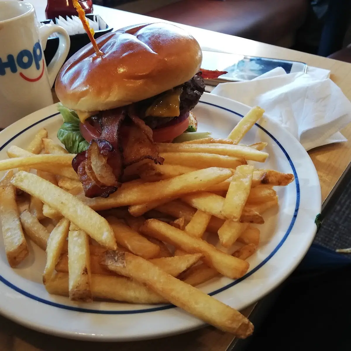 Denver Omelette Burger