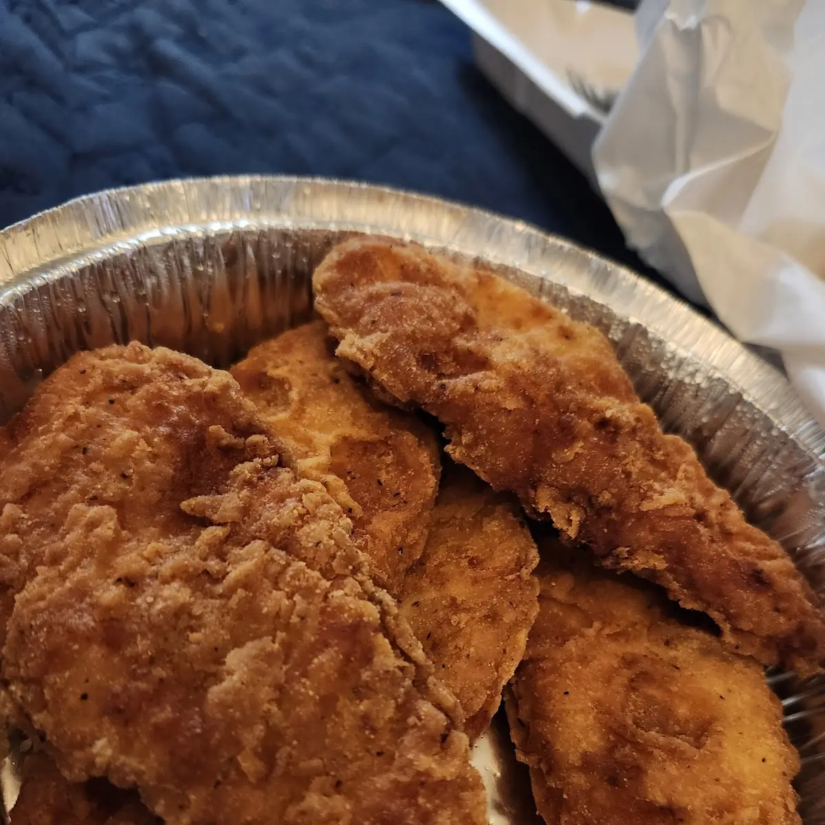 Chicken Strips Bacon Bits Extra Cheese Calzone