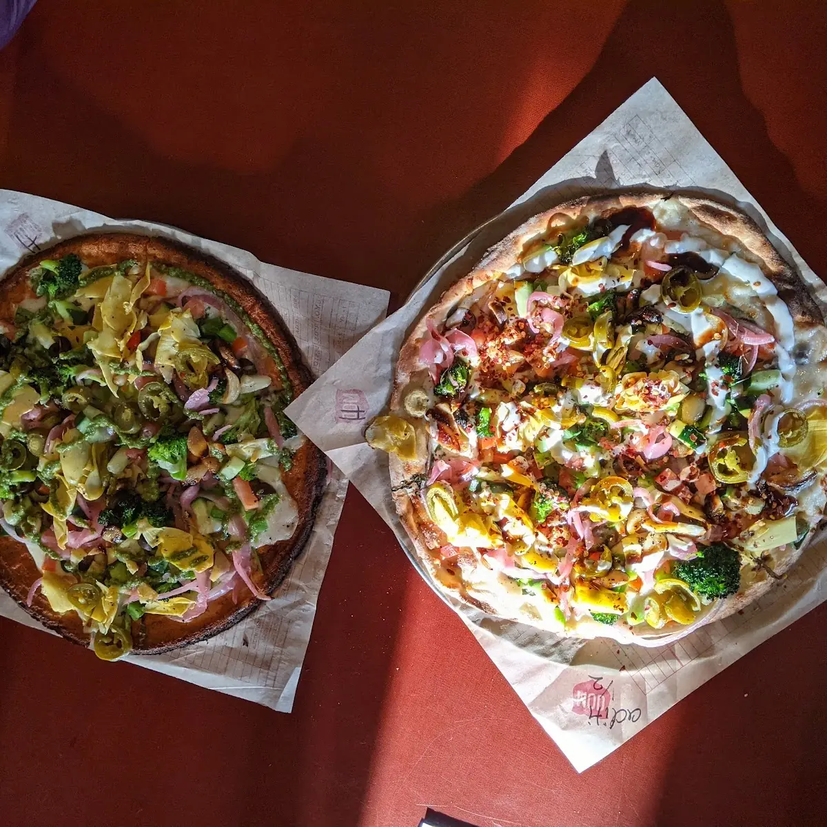 Custom Vegetarian Pizza