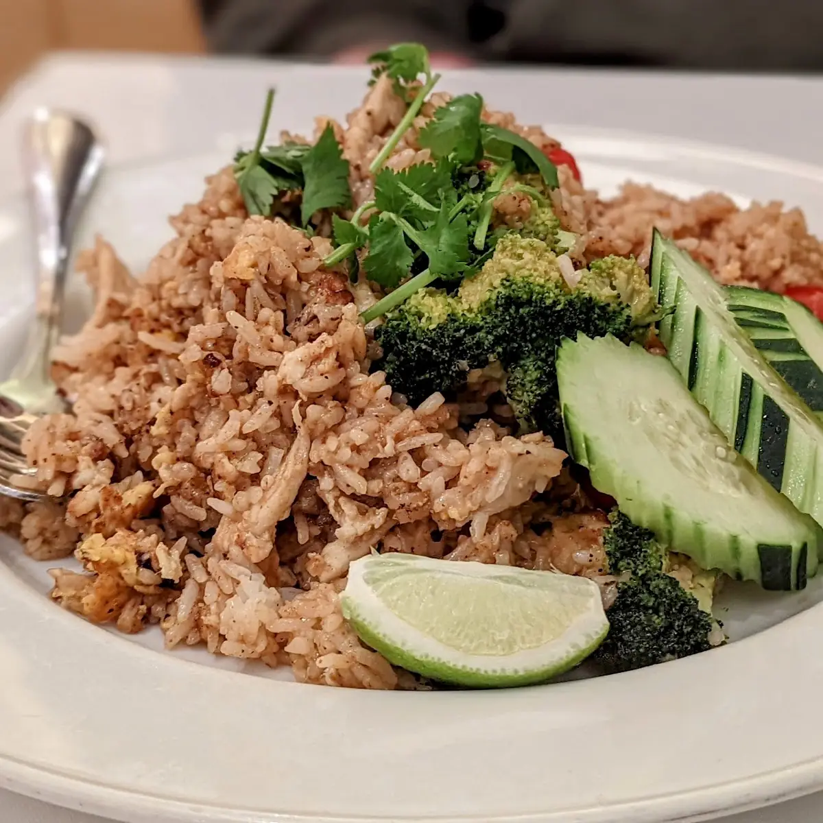 Peanut Sauce Fried Rice
