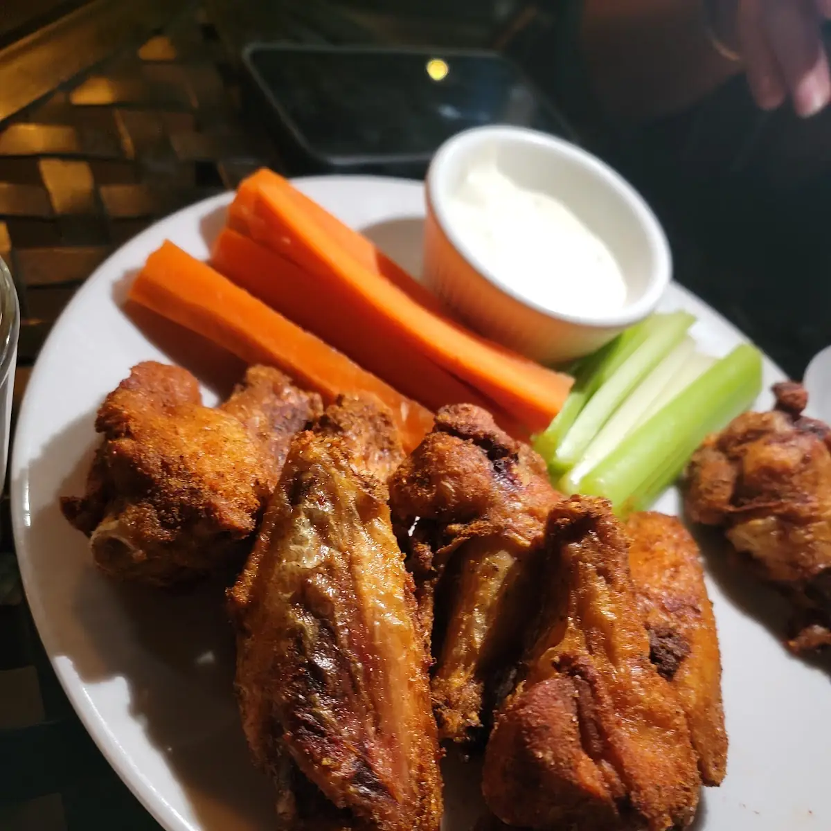 Lemon Pepper Wings and Buffalo Wings