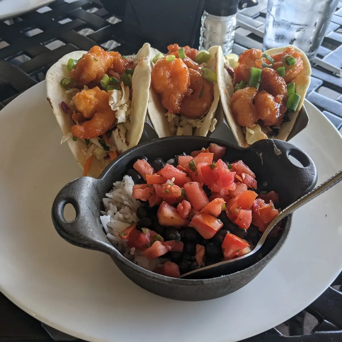 Pow-Pow Shrimp Tacos