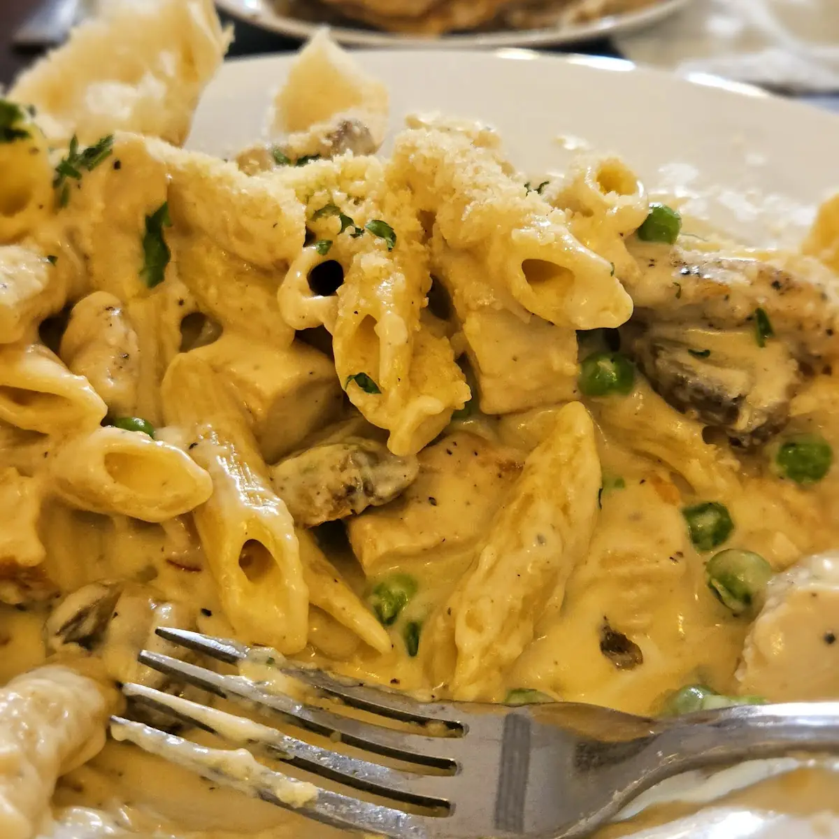 Fettuccini Chicken Alfredo