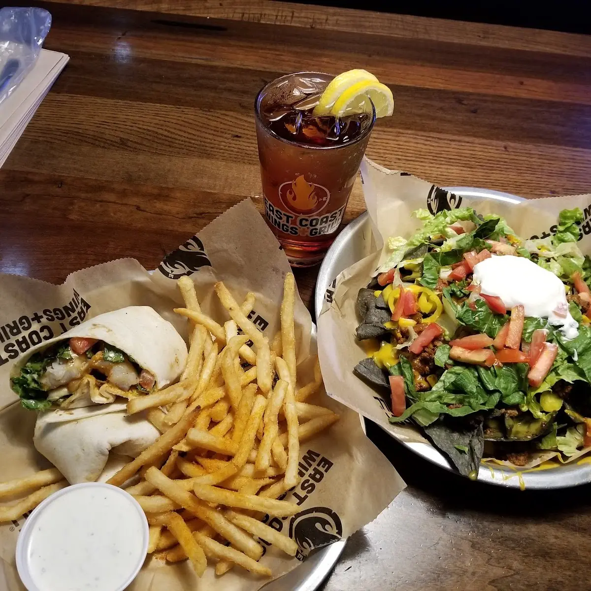 Grilled Shrimp Wraps