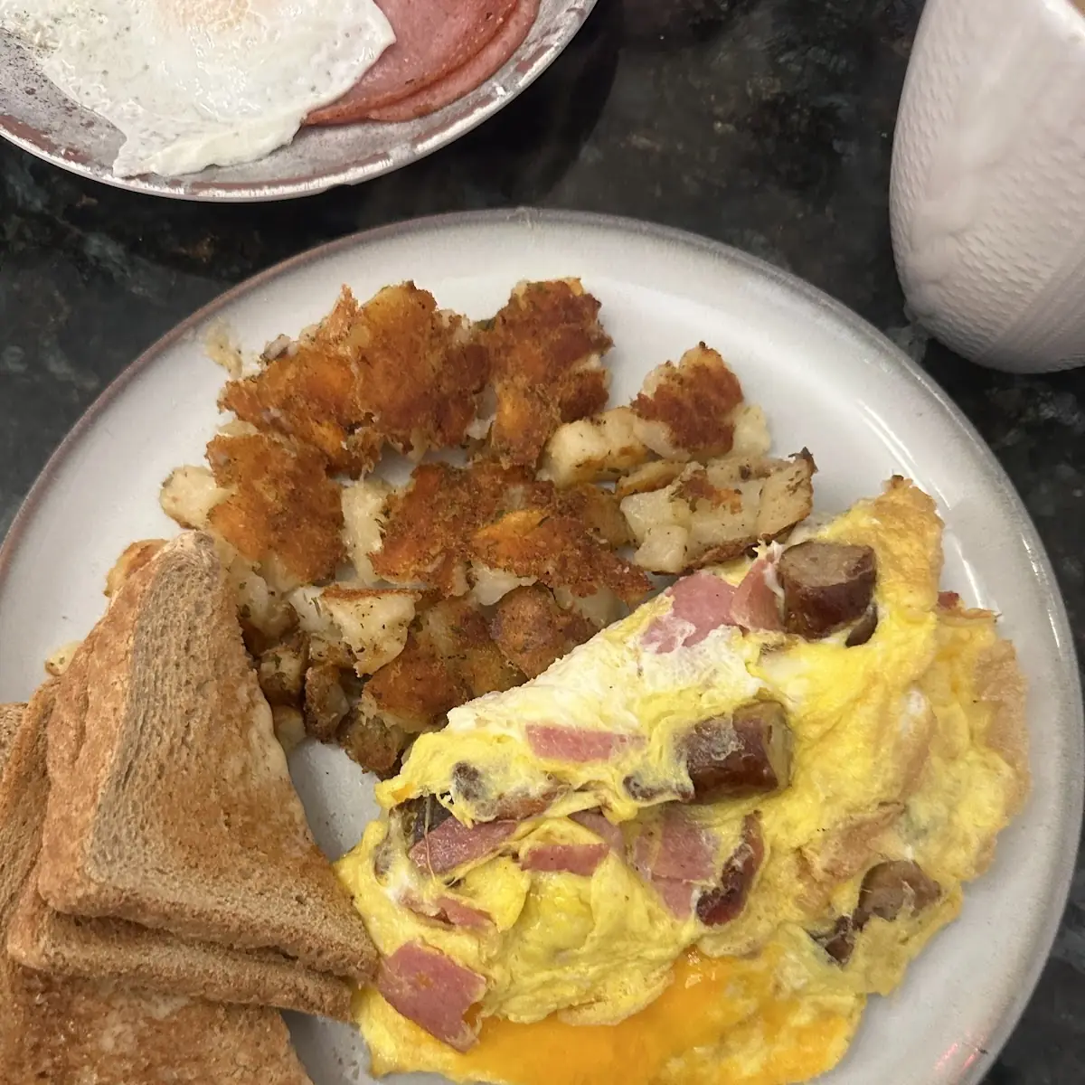 Heart Attack Omelet