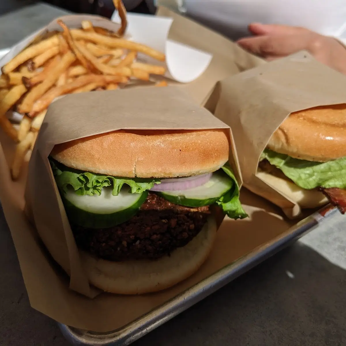 Falafel Veggie Burger