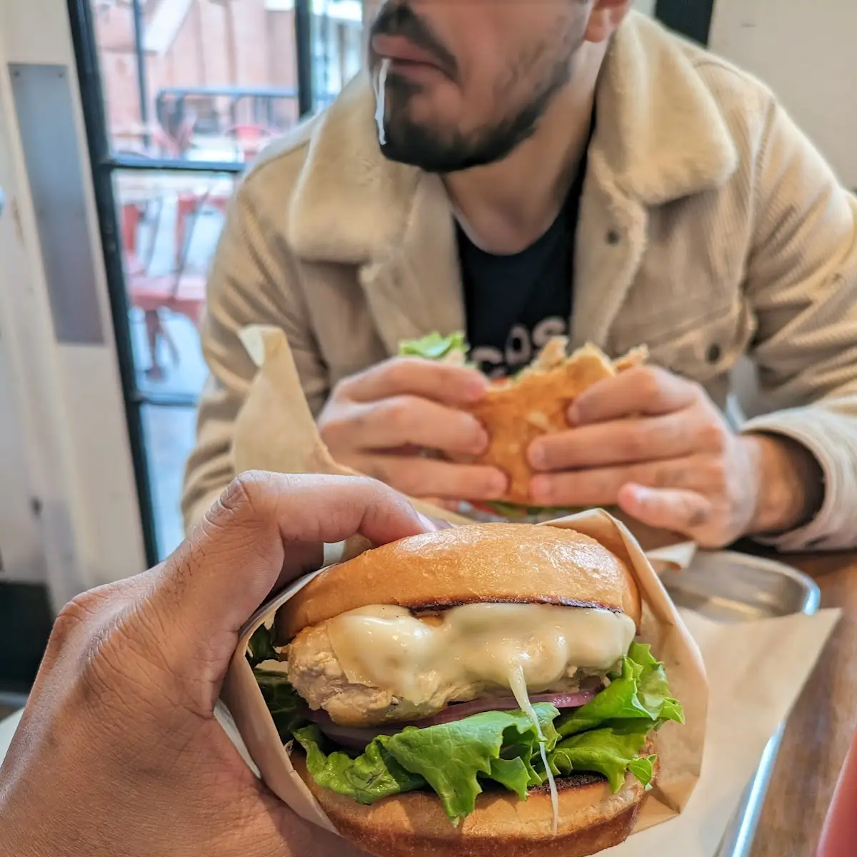 Grilled Chicken Burger