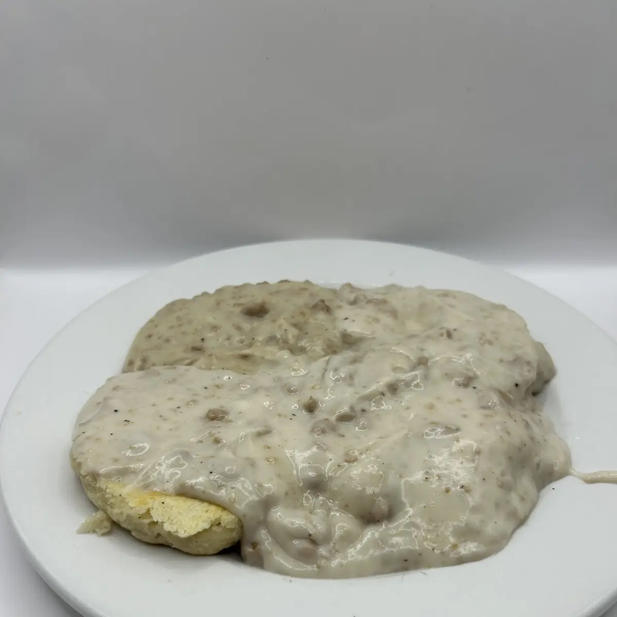 Sausage Gravy & Biscuits