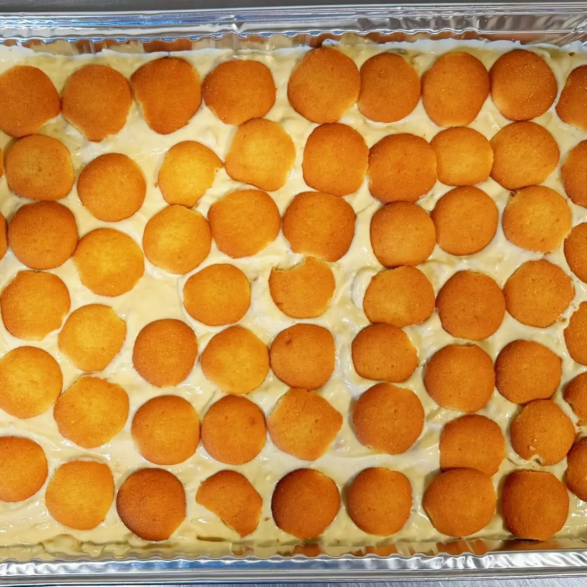 Large Full Tray Homemade Banana Pudding