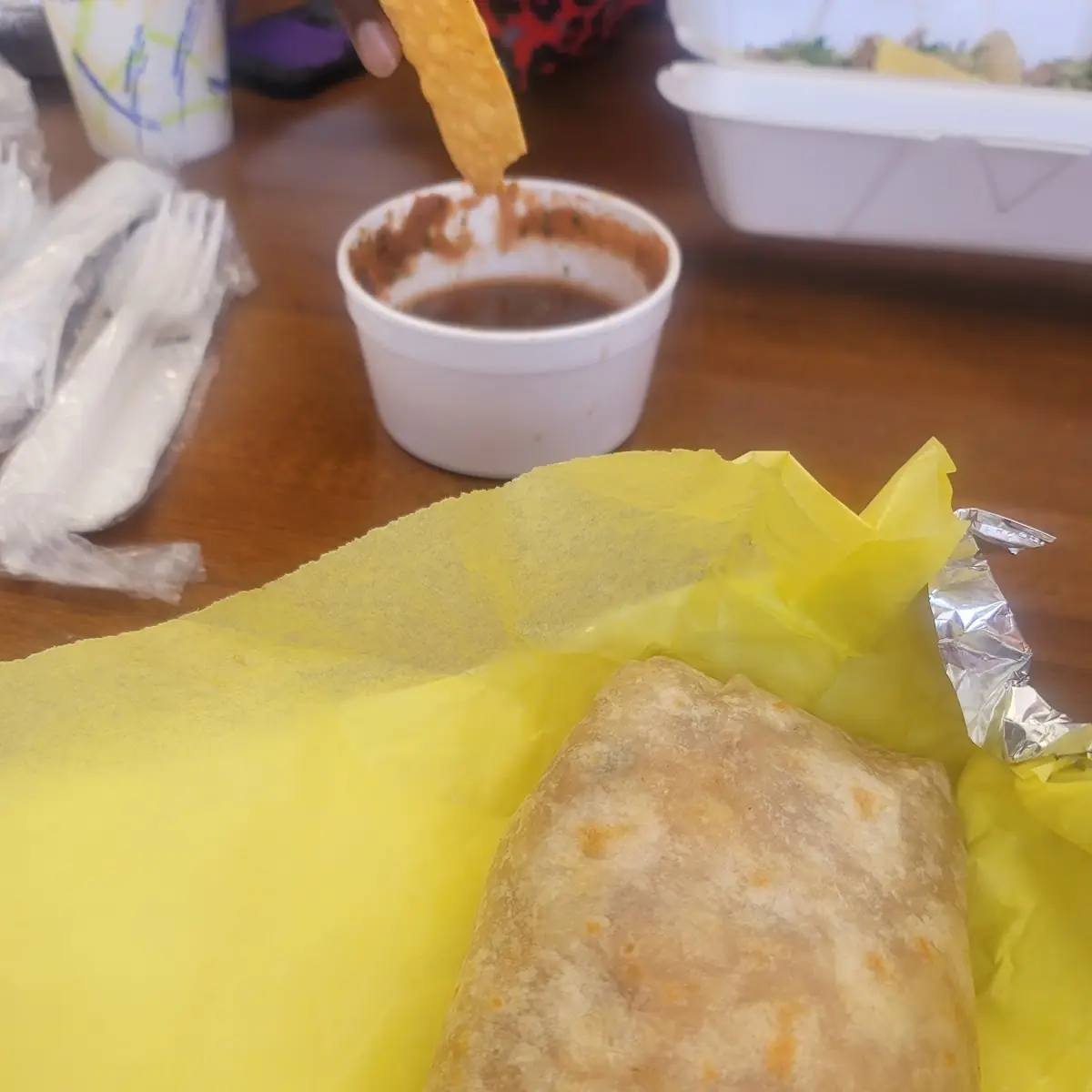 Bean and Cheese Burrito