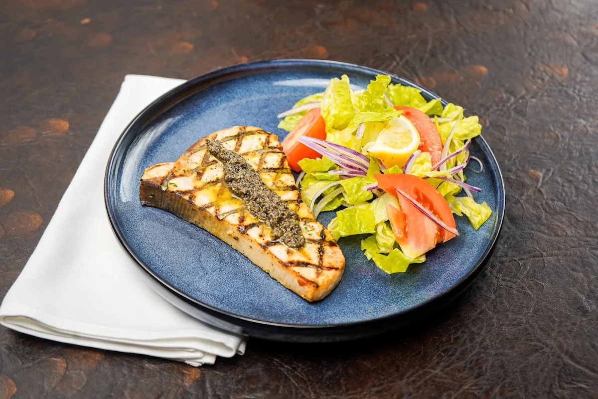 Pesce Spada Grigliato, Boccaccio - Italian Restaurant