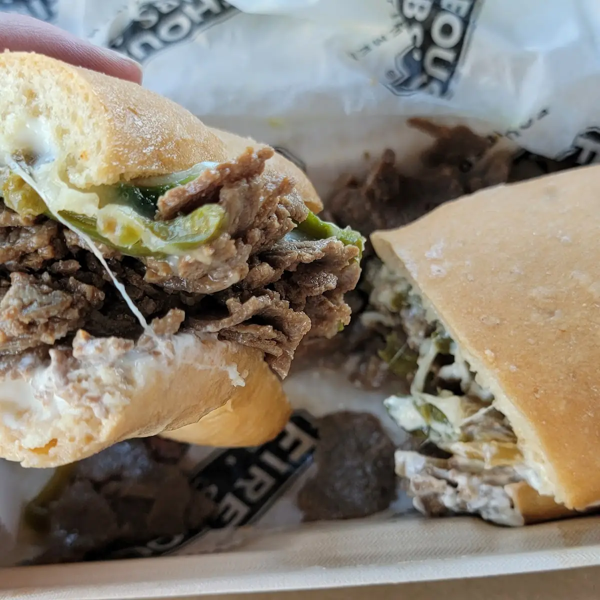 Philly Cheesesteak Double Meat Double Cheese