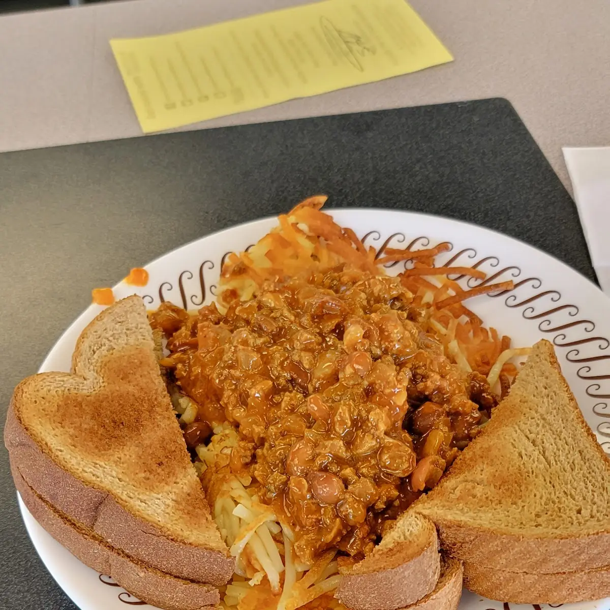 Hash Browns with Chili