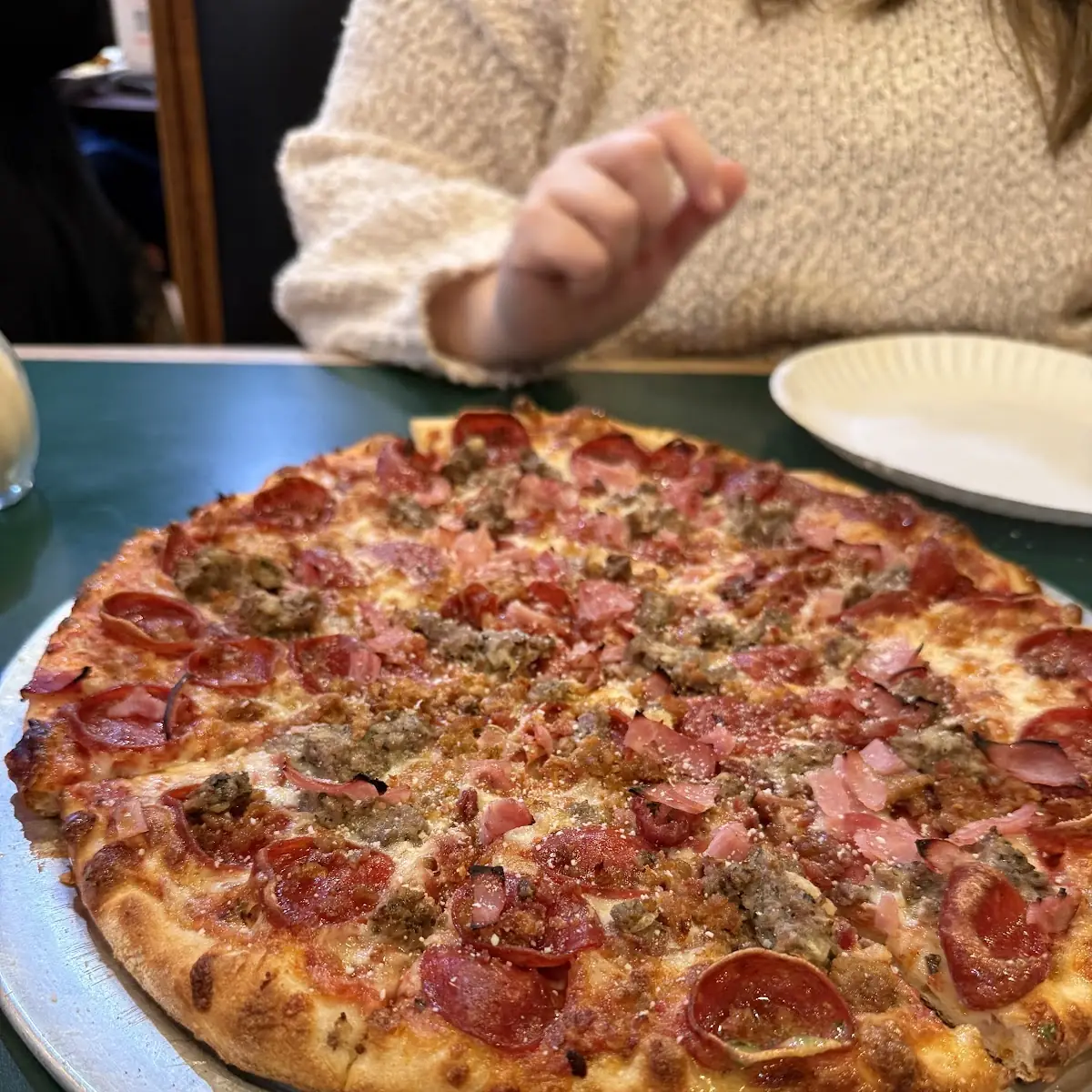 Mighty Meat Pizza Slice