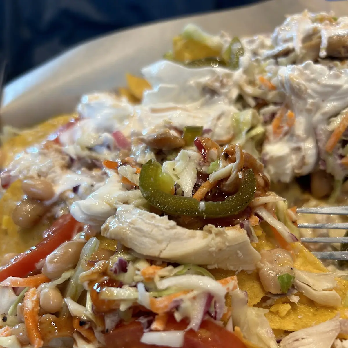 Chicken Nachos Supreme