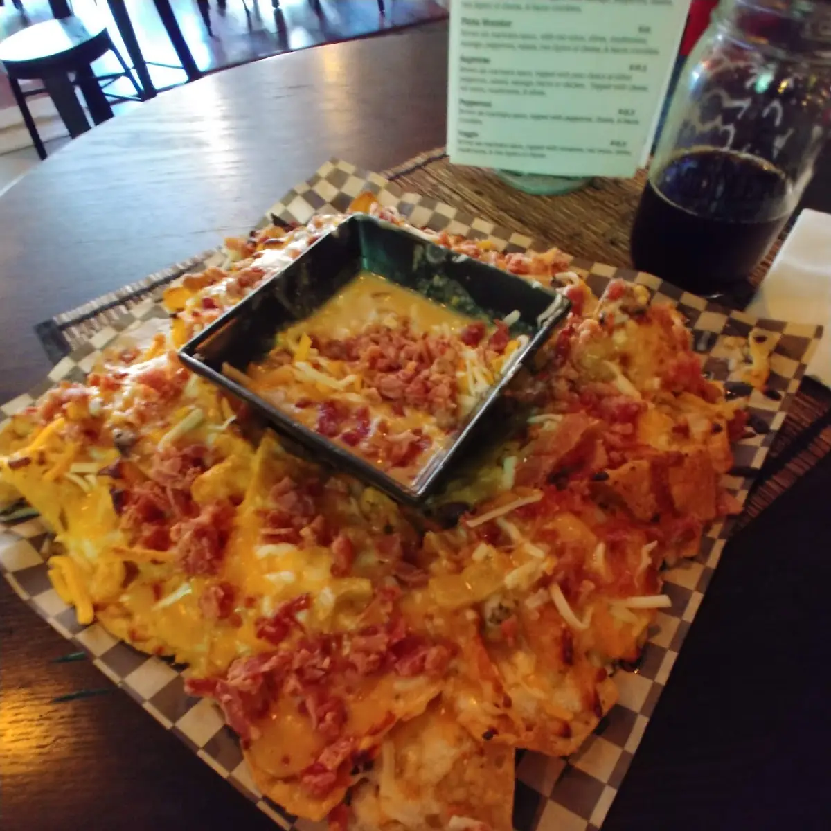 Beer Cheese Nachos