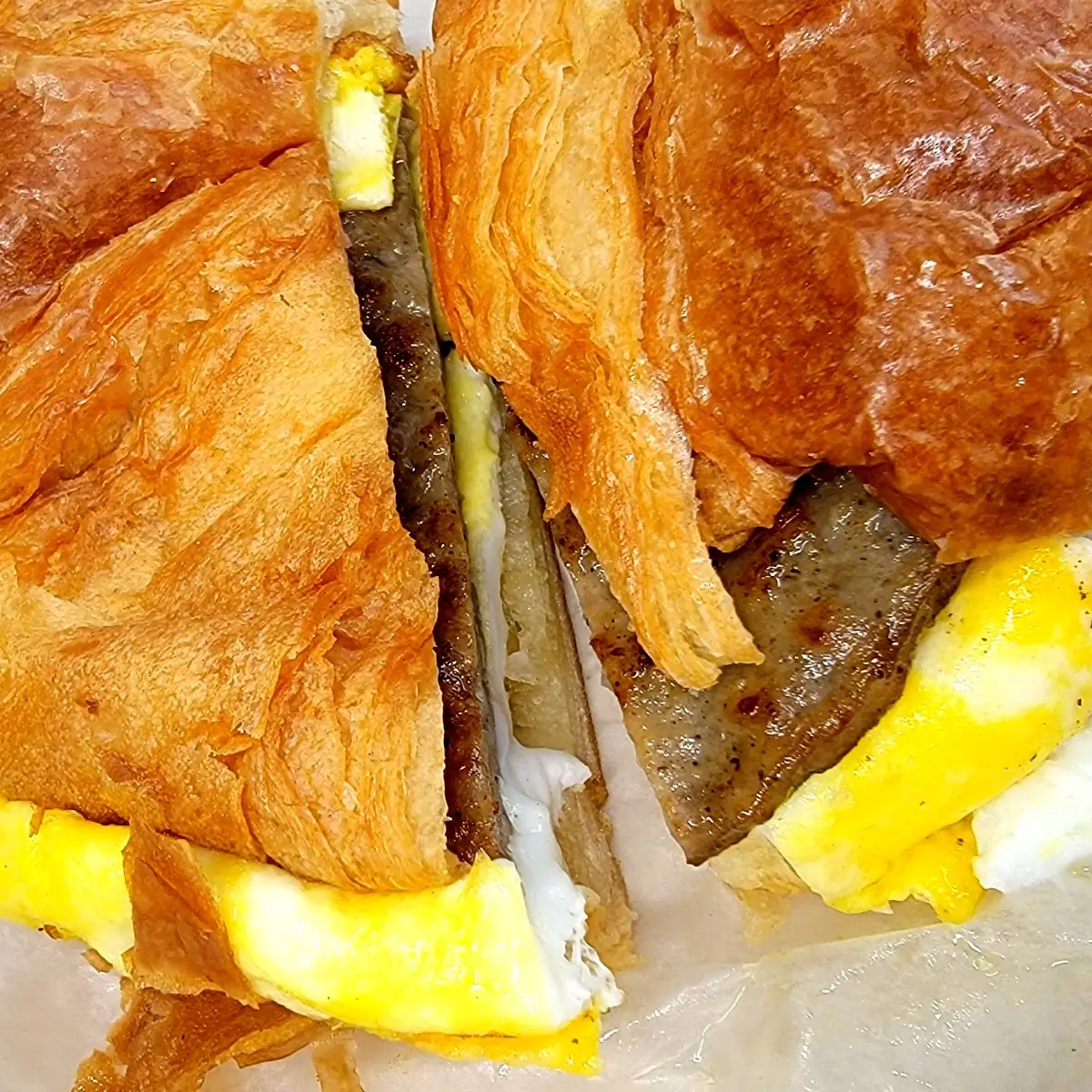 Sausage Egg Croissant