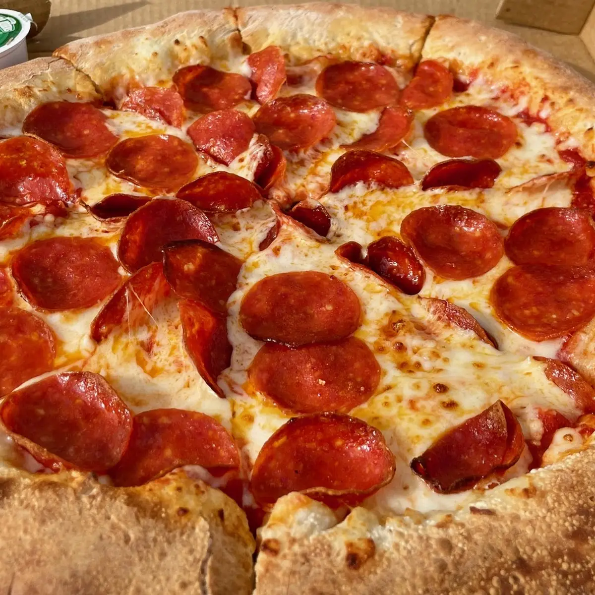 Pepperoni Stuffed Crust Pizza