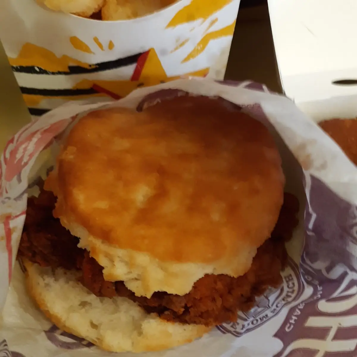 Spicy Chicken Biscuit