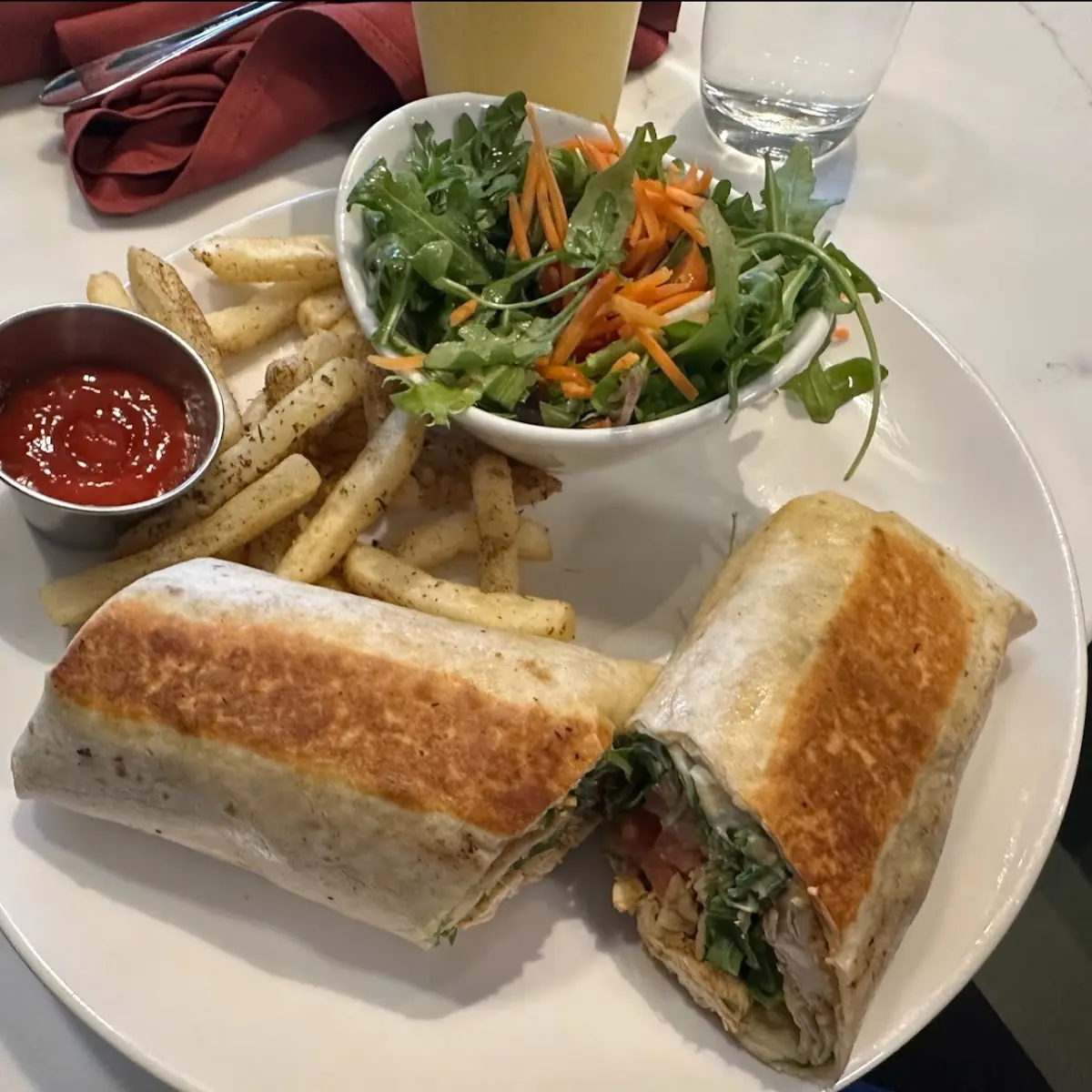 Chicken Shawarma Wrap