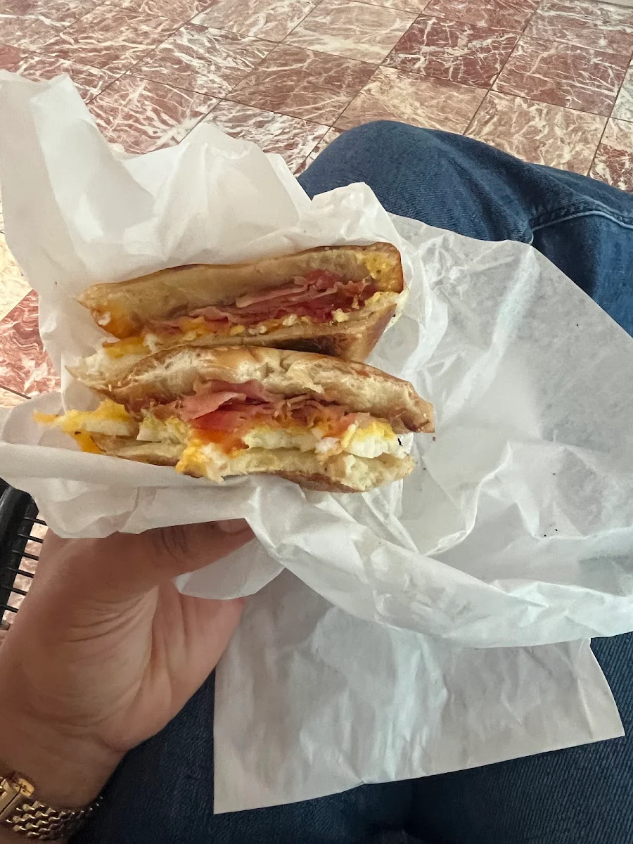 Bacon Egg Cheese Bagel