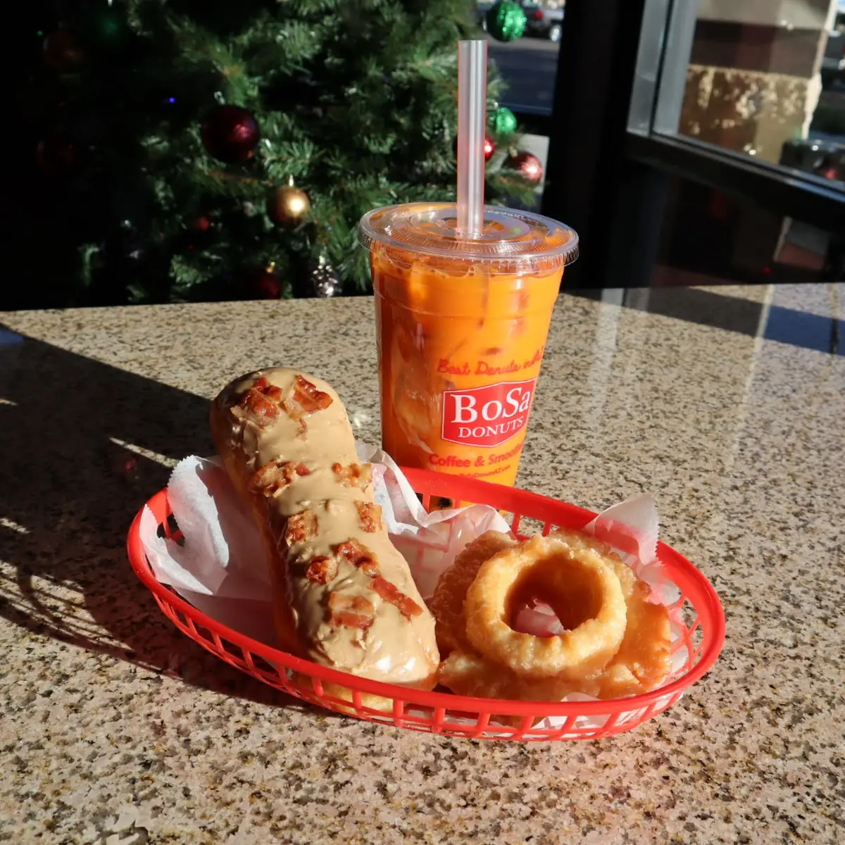Maple Bacon Long John