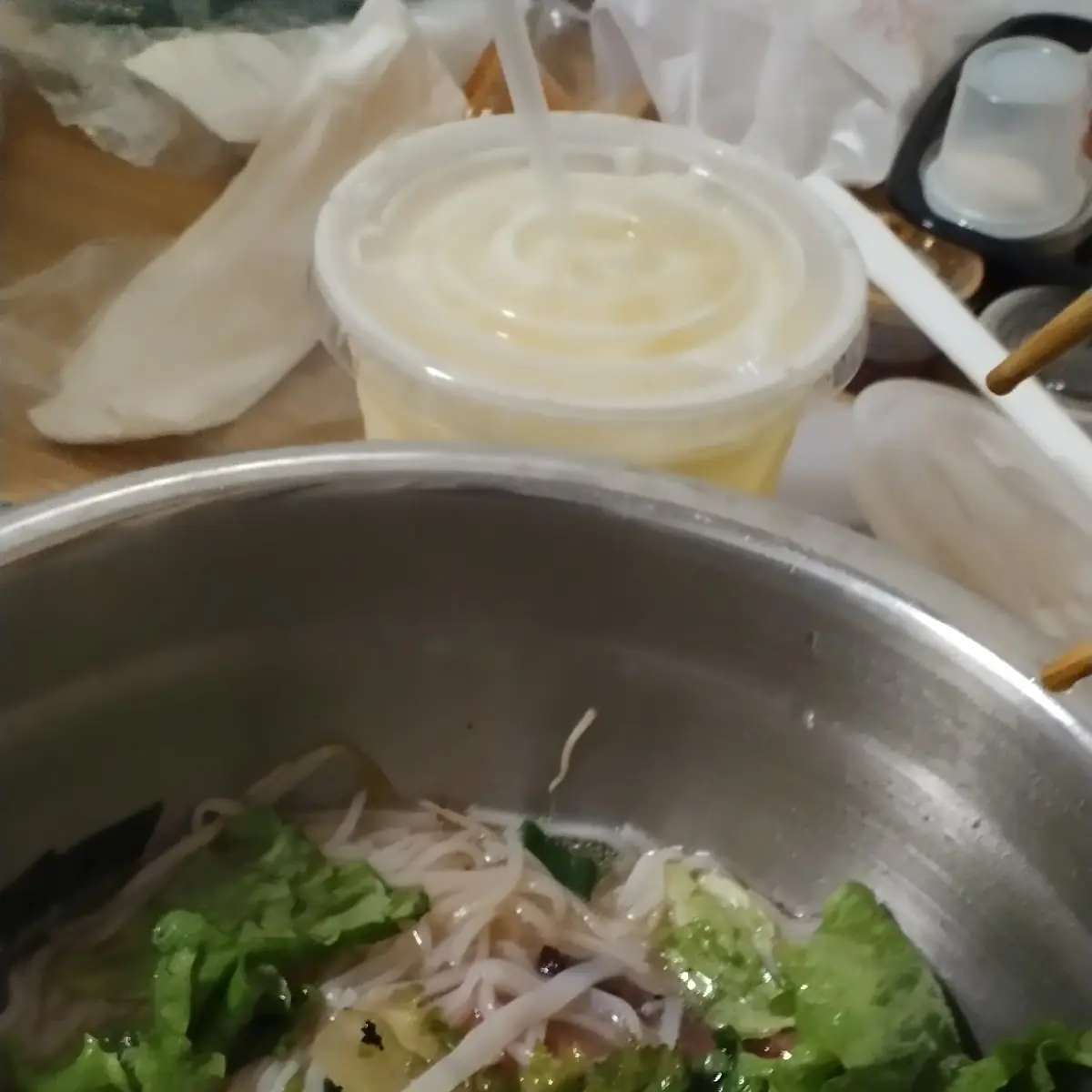 Grilled Chicken Pho