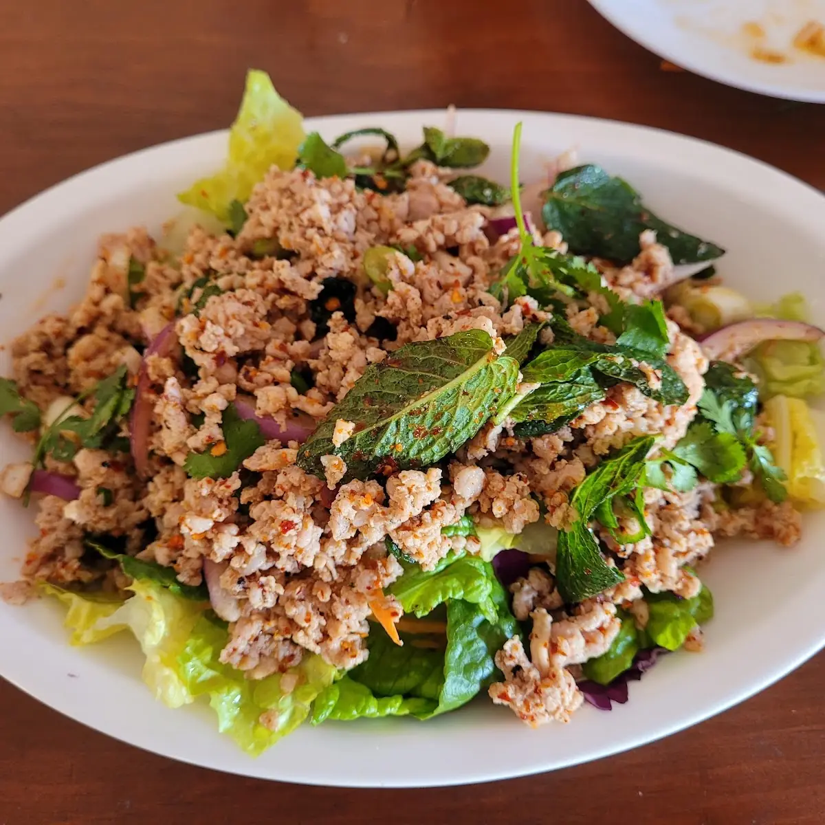 Chicken Larb Salad