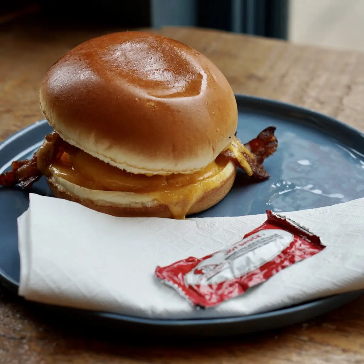 Bacon Egg and Cheese on Brioche