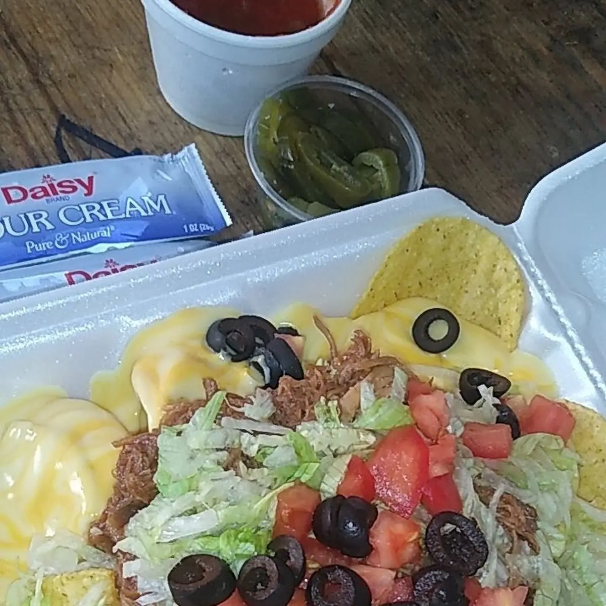 Loaded Pulled Pork Nachos