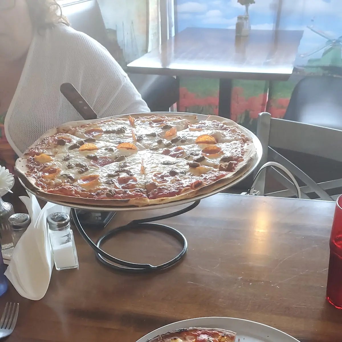 Reg Pizza and GF Pizza