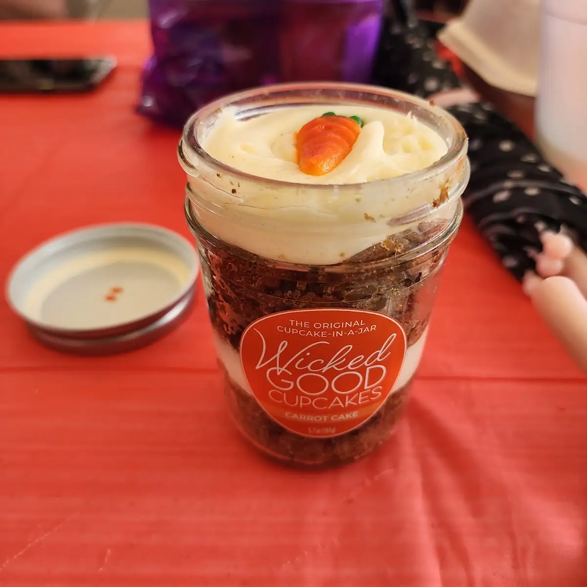 Carrot Cake in a Jar