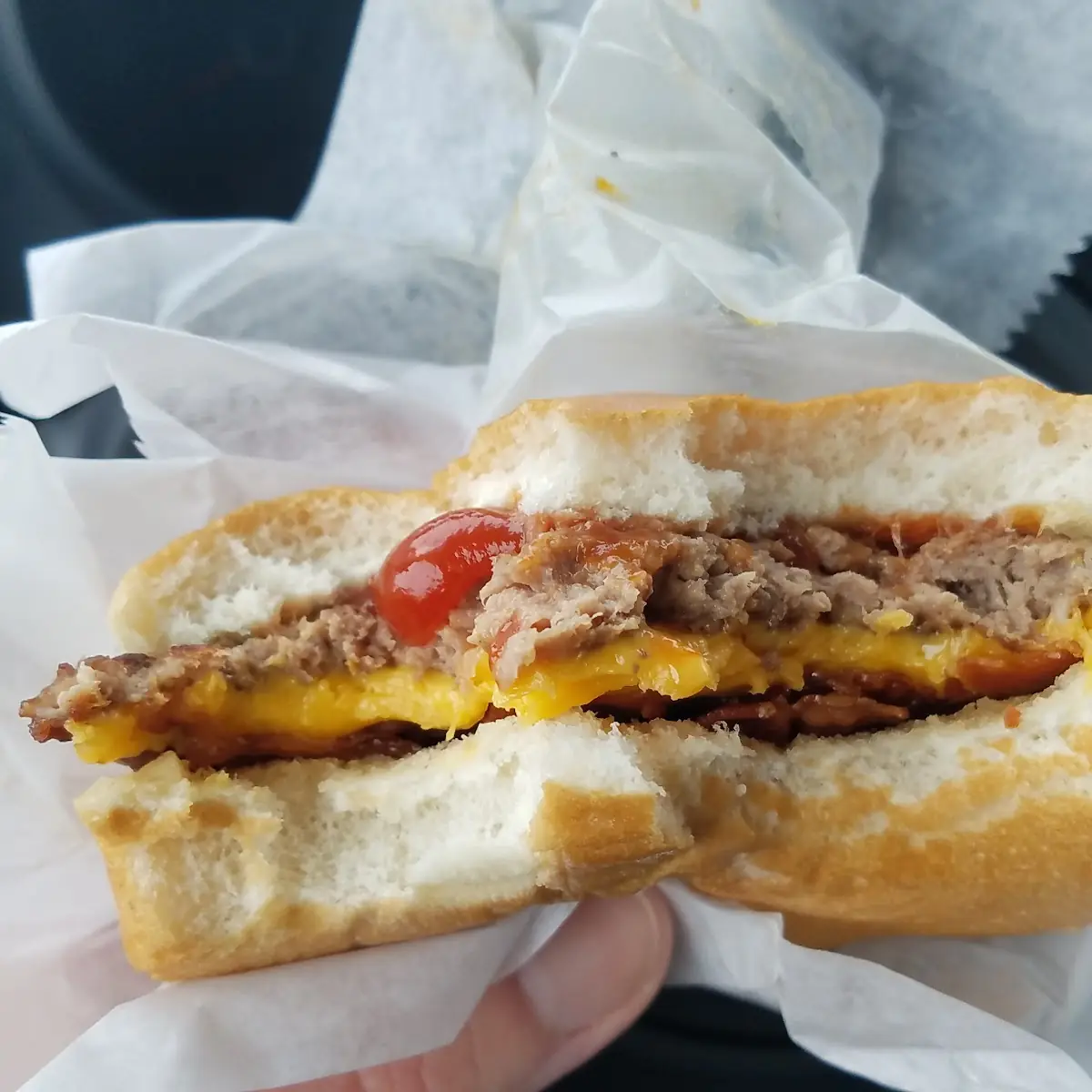Double Cheeseburger with Bacon
