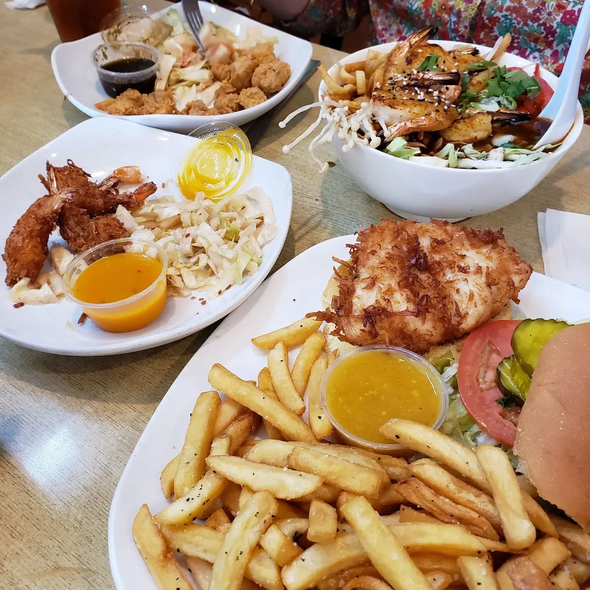 Fried Shrimp Boat
