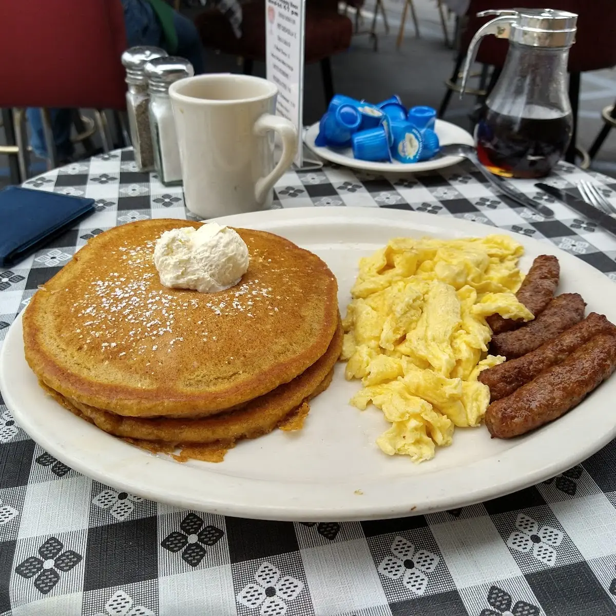 Pumpkin Pancake Combo