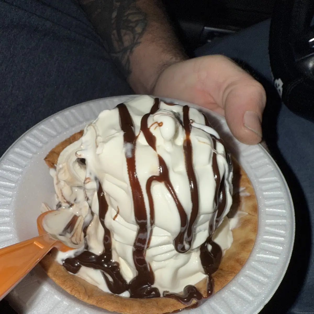 Fudge Brownie Sundae