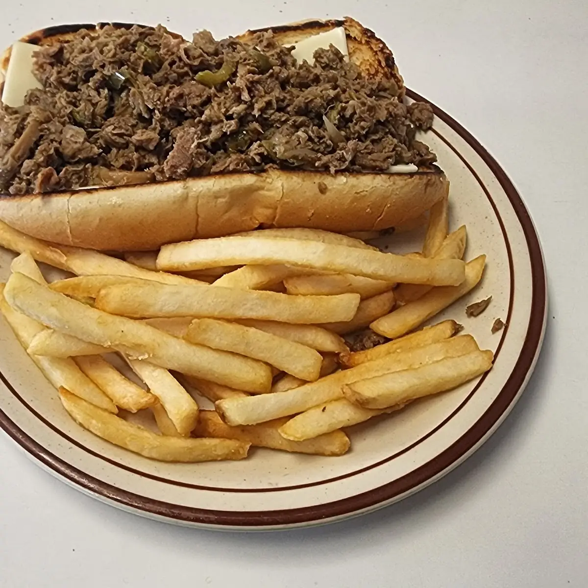 Philly Cheese Steak Sandwich