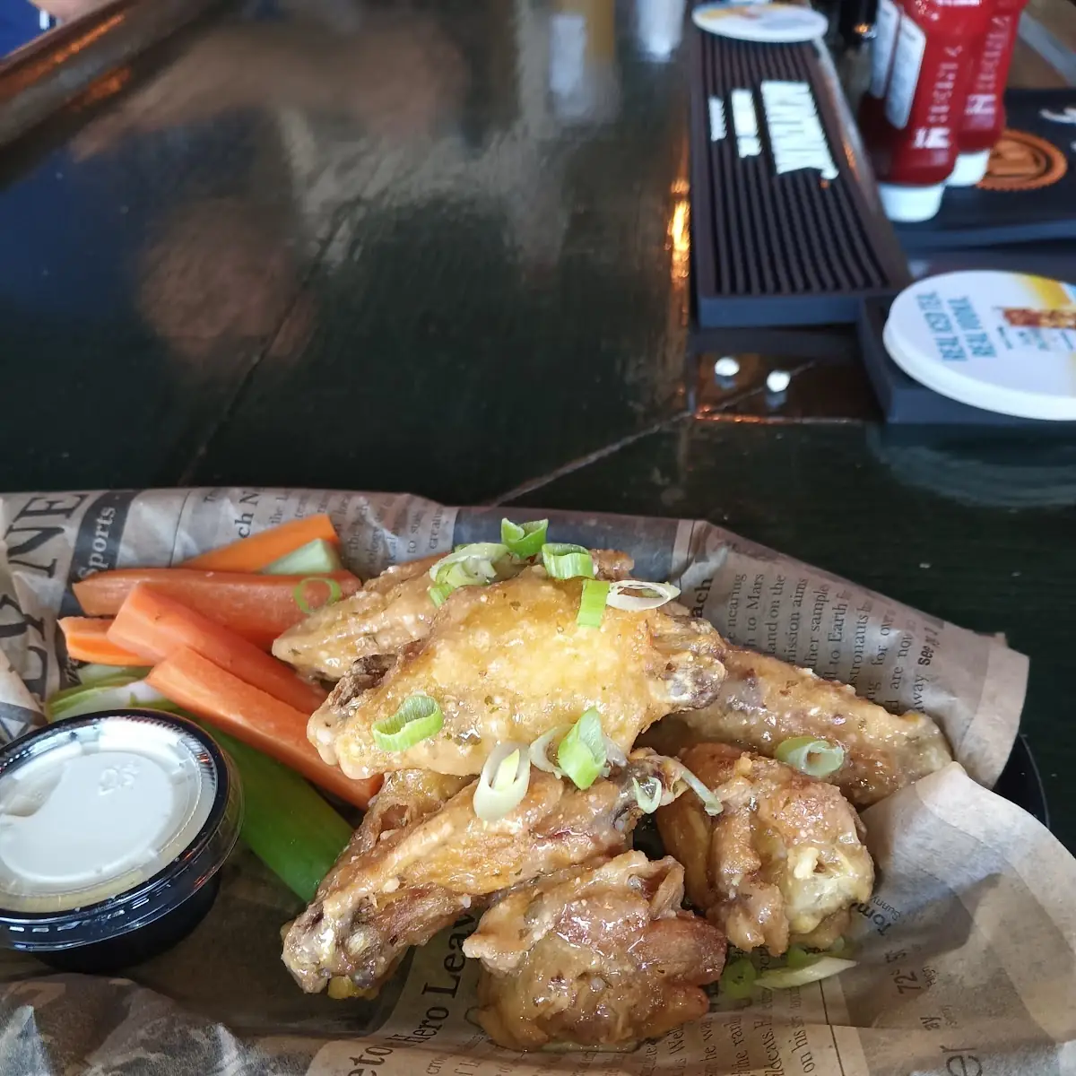 Garlic Parmesan Wings