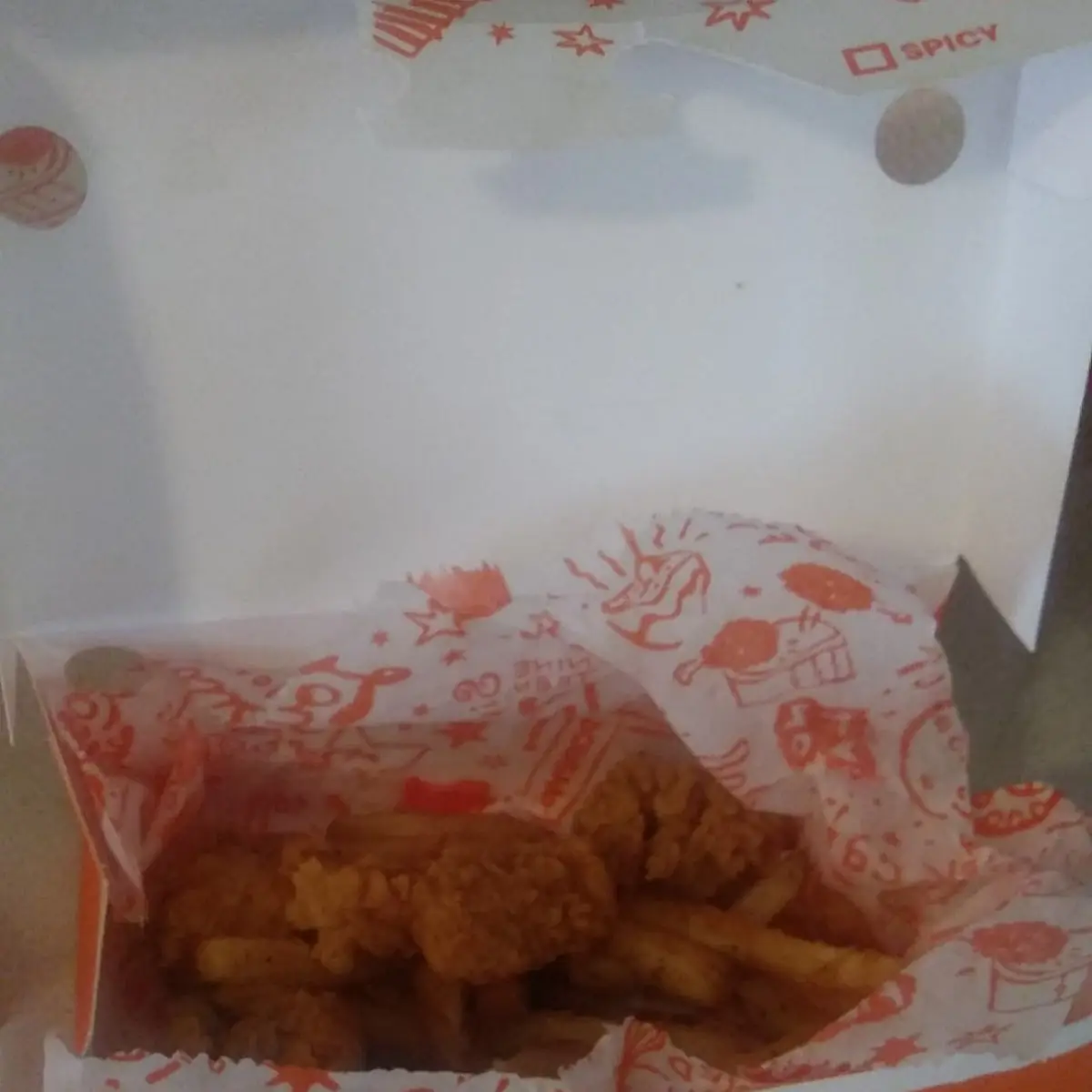 Chicken Nuggets with Fries