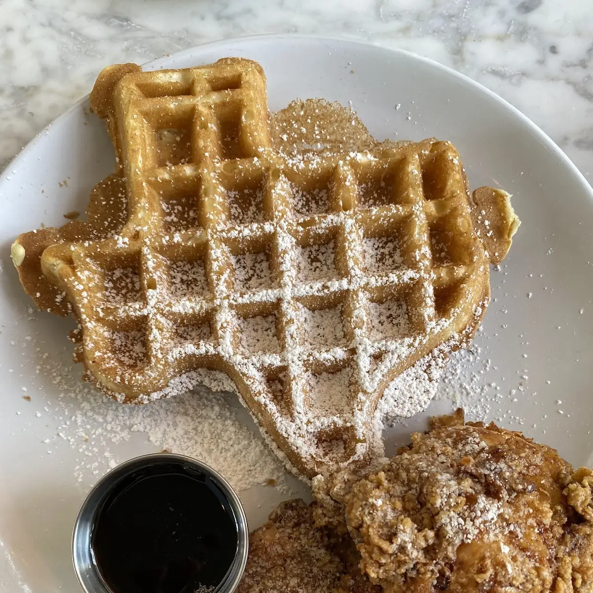 Buttermilk Fried Chicken Waffles