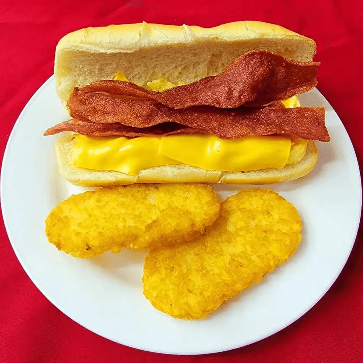 Hot Dog Egg Cheese Sub
