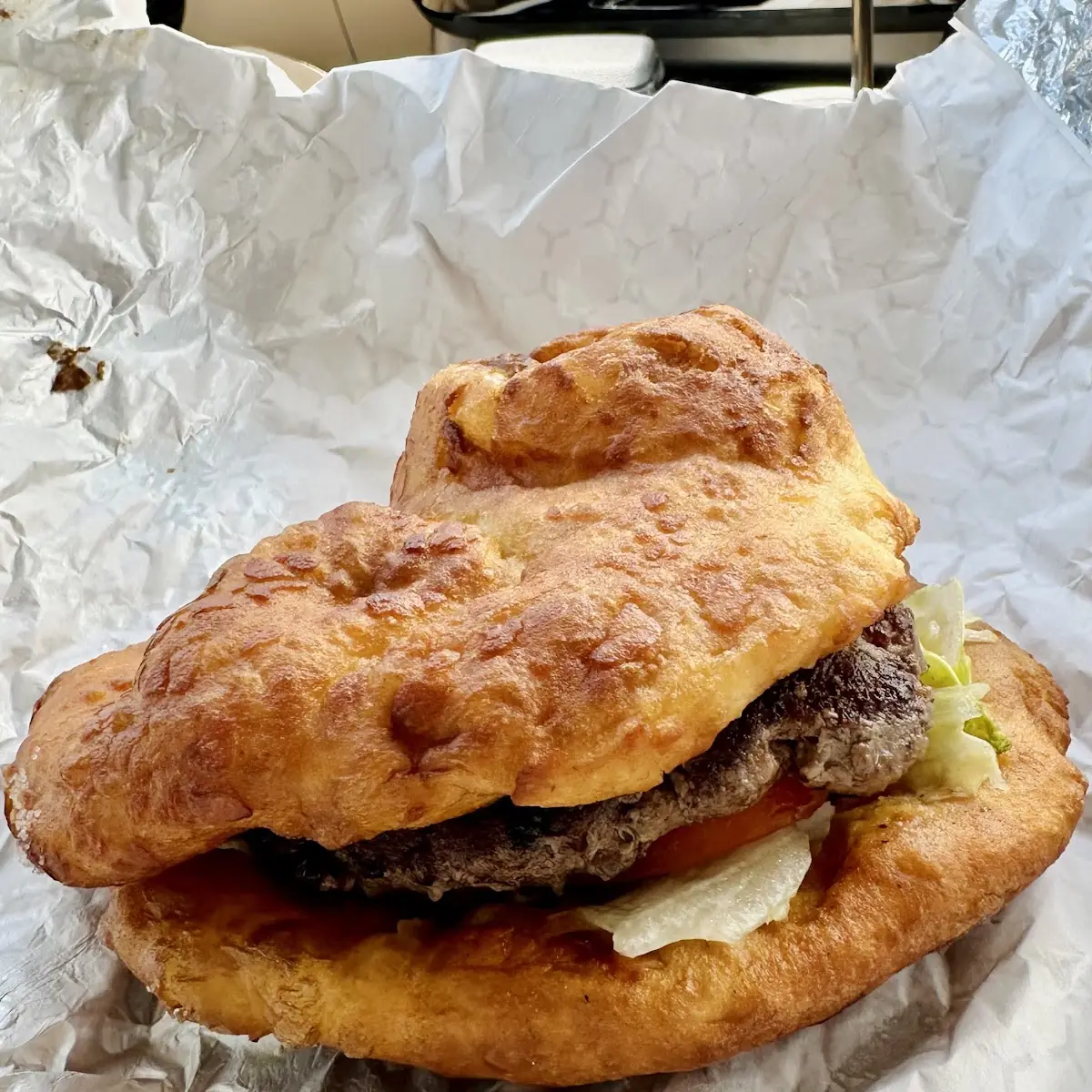 Frybread Burger