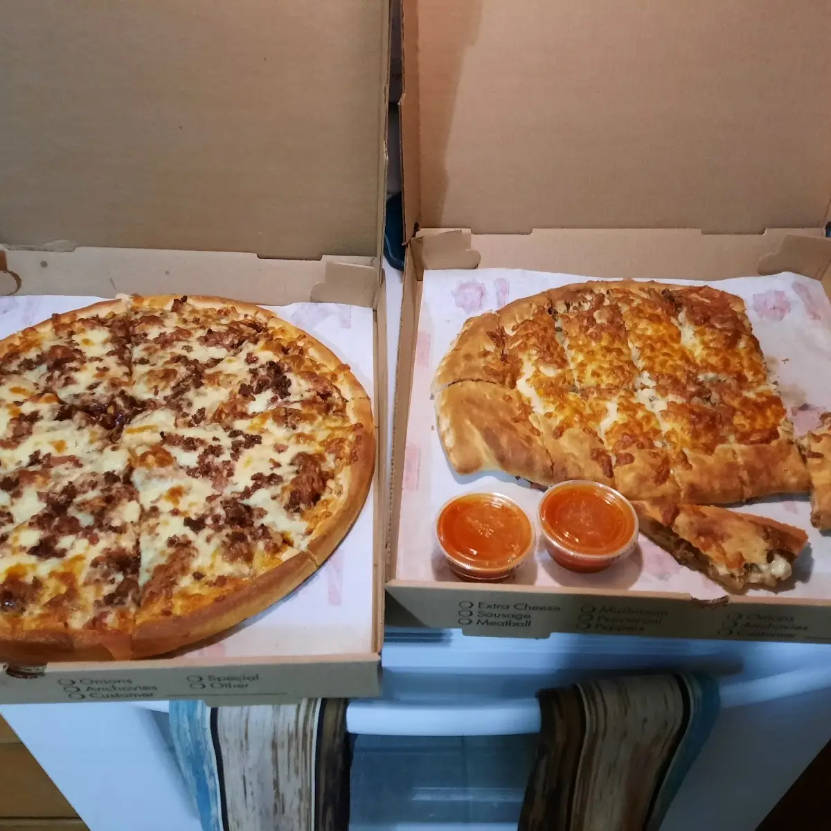 Philly Cheese Steak Calzone