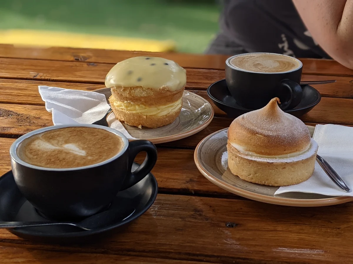 Lemon Meringue Pie and Passionfruit Puff, Schwabs Galley