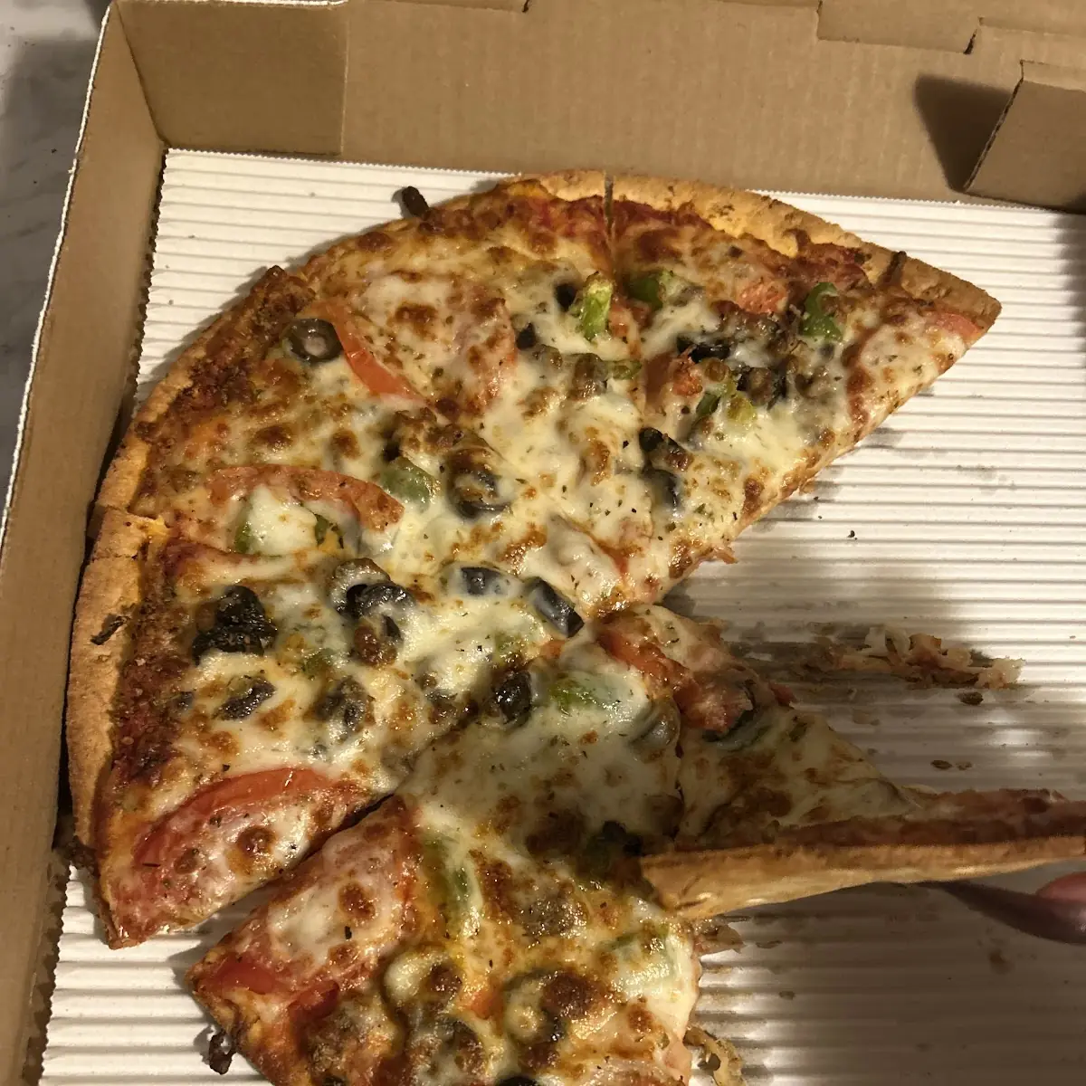 Sausage and Olive Pizza