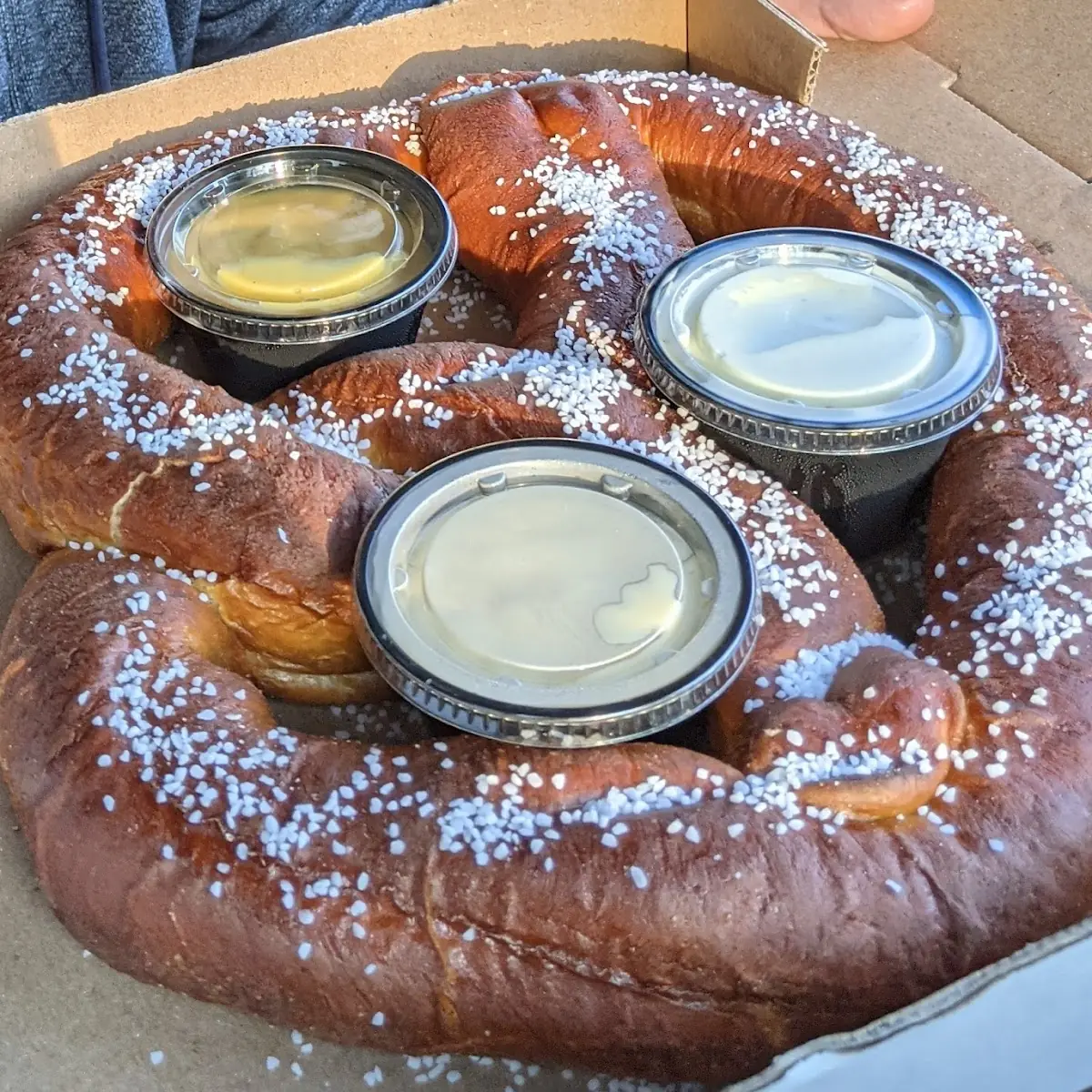 Love at First Bite Soft Pretzel