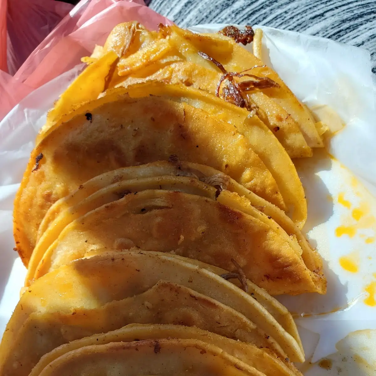 Crispy Barbacoa Tacos De Barbacoa