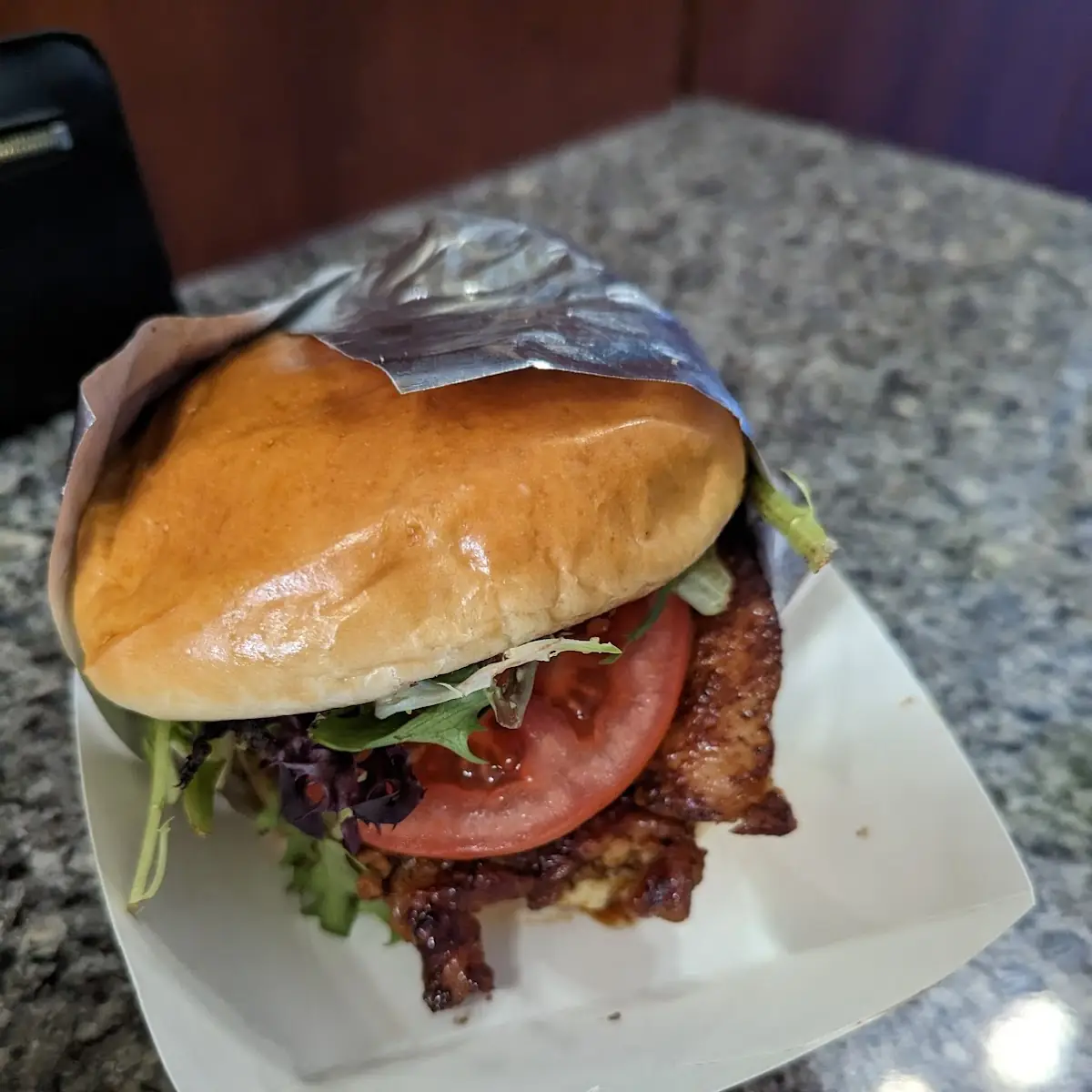 Hawaiian Grilled BBQ Chicken Sandwich