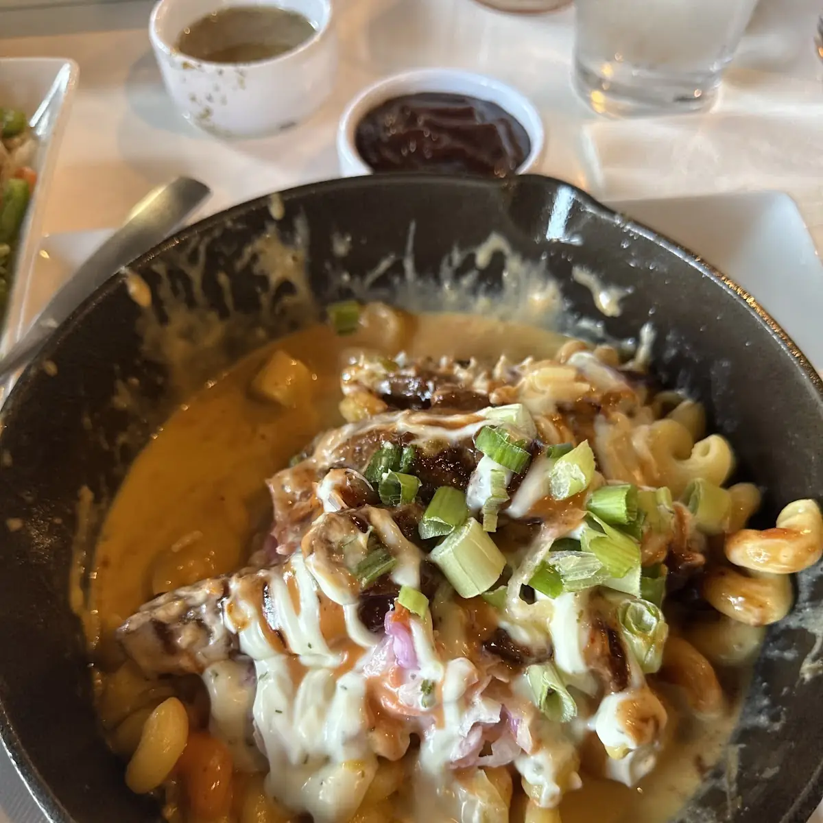 Brisket with Mac & Cheese